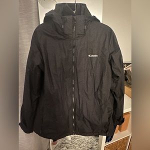 Columbia Interchange waterproof jacket 
Removable inner jacket.